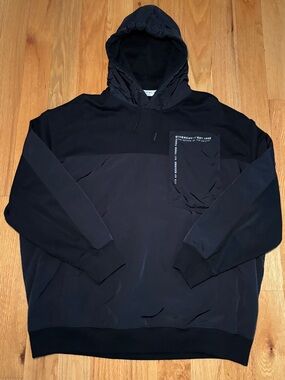 Givenchy 3 Ave George V Oversized Logo Hoodie